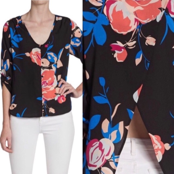 Yumi Kim Midnight Rose Blouse - Picture 1 of 8